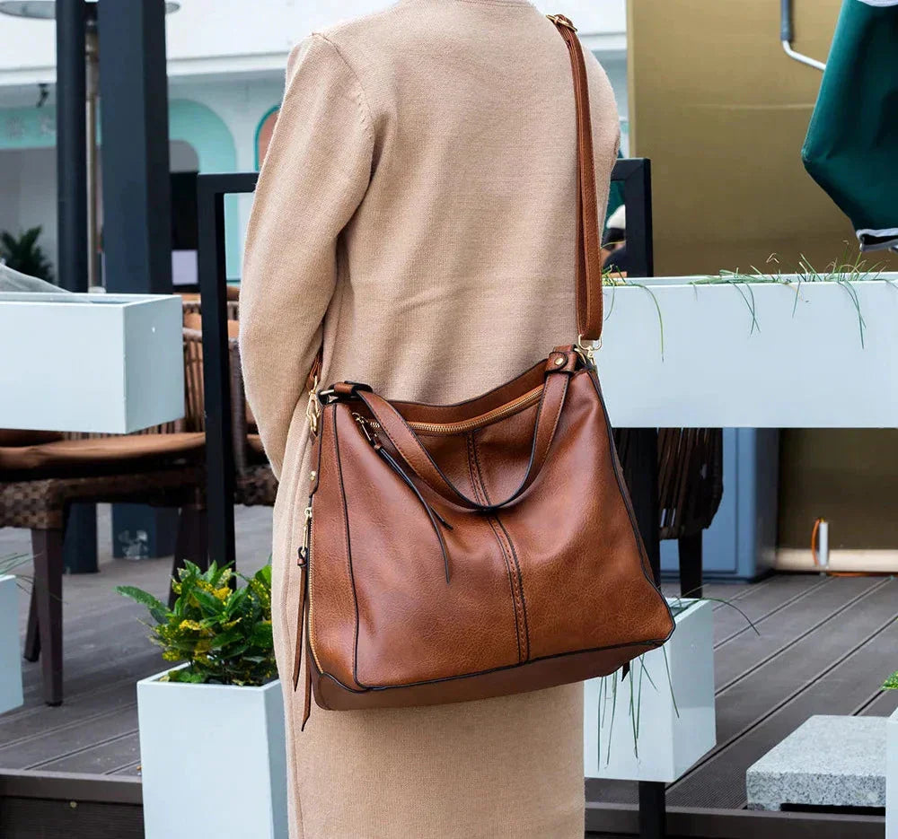 Leder Hobo Tasche