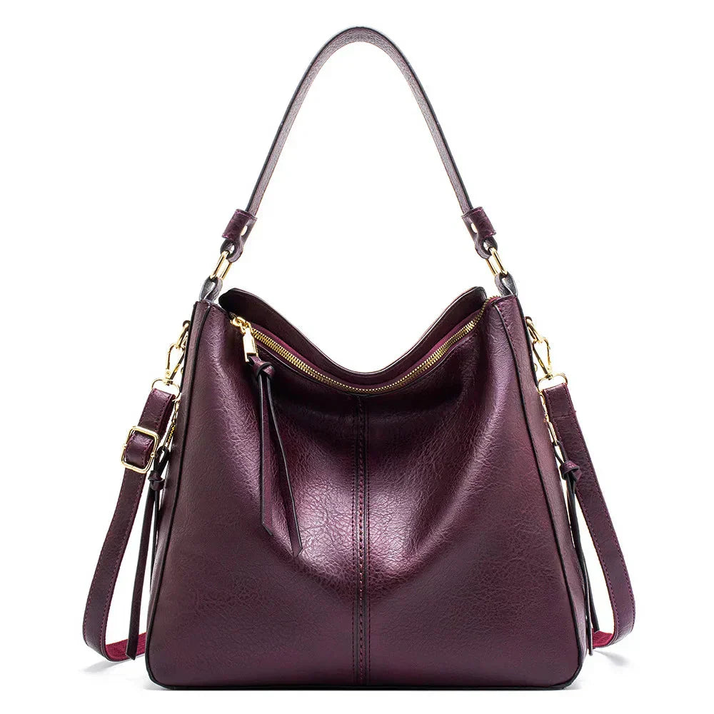 Leder Hobo Tasche