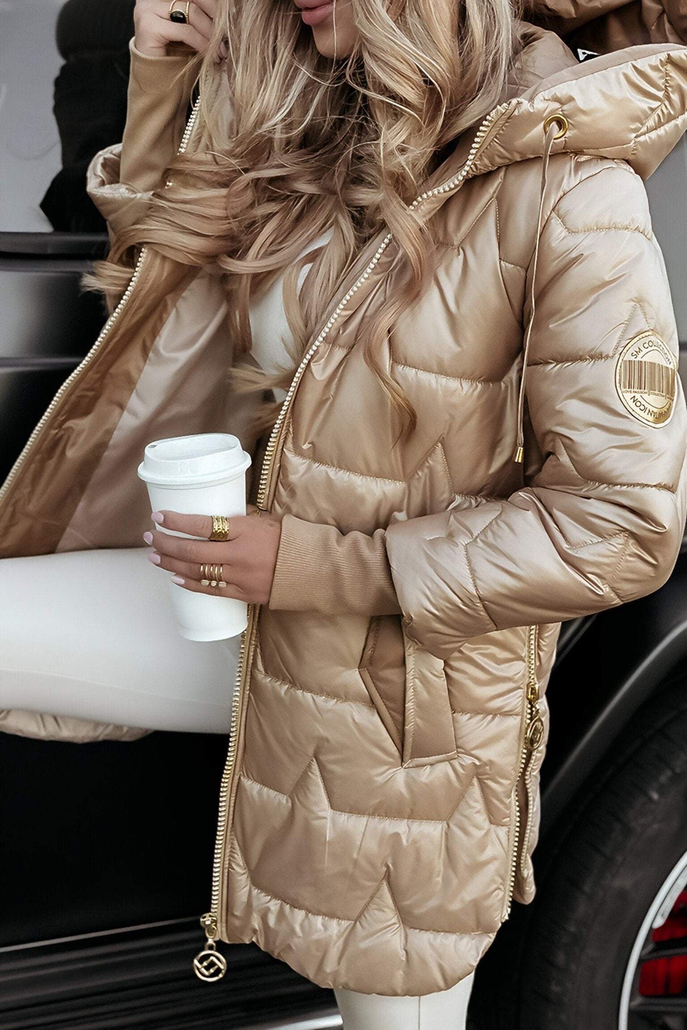 Yasmine | Stilvolle Warme Jacke