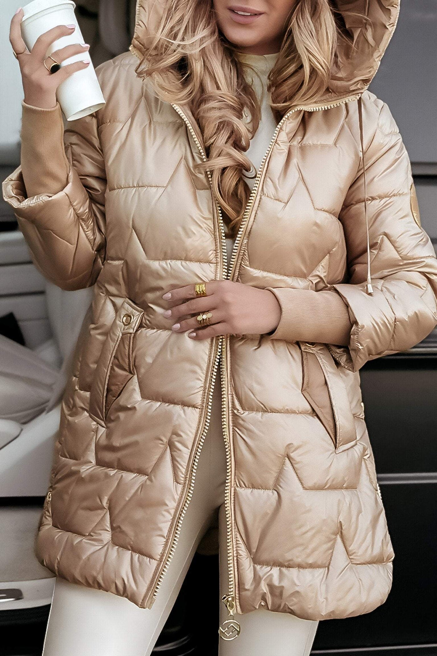 Yasmine | Stilvolle Warme Jacke