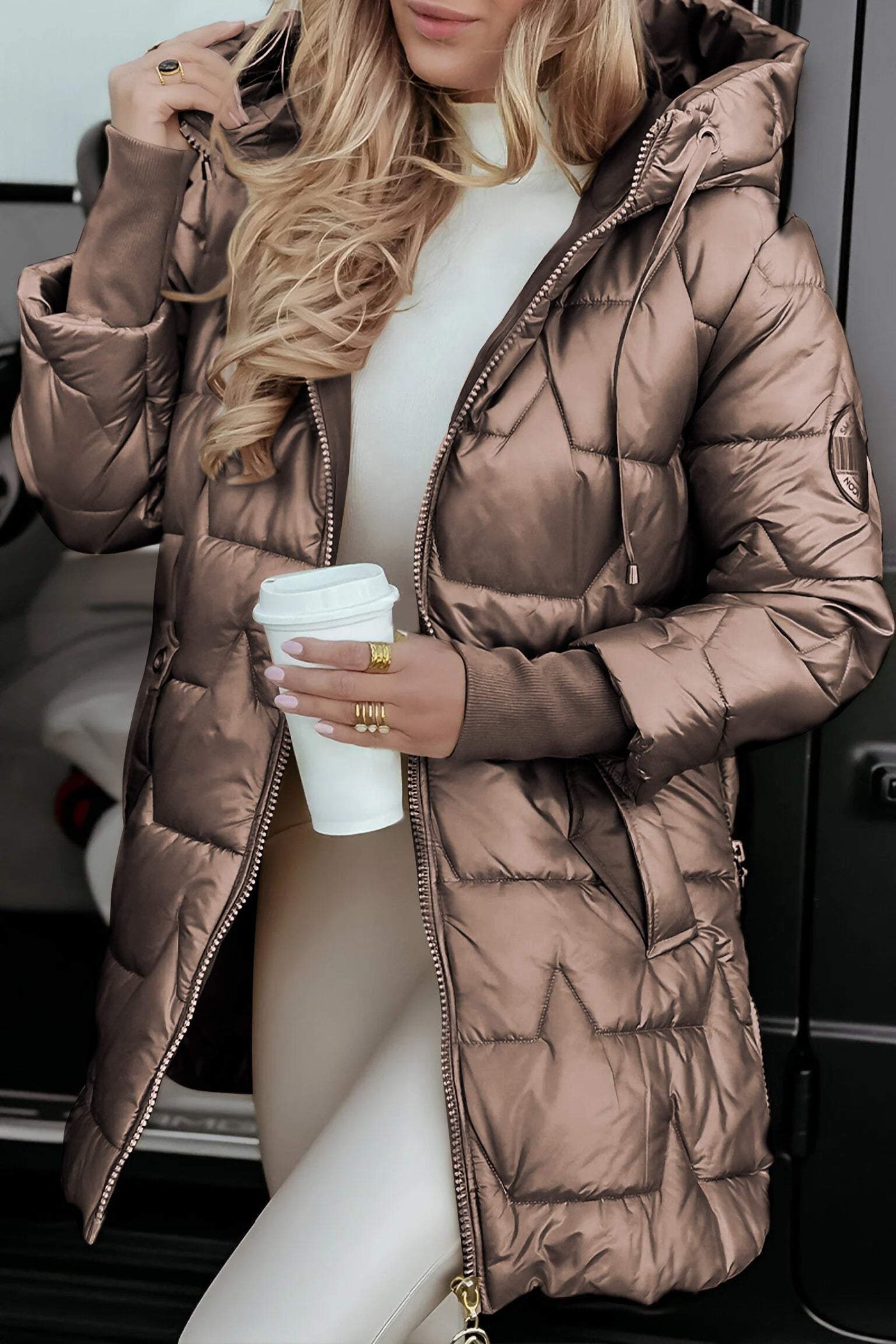 Yasmine | Stilvolle Warme Jacke