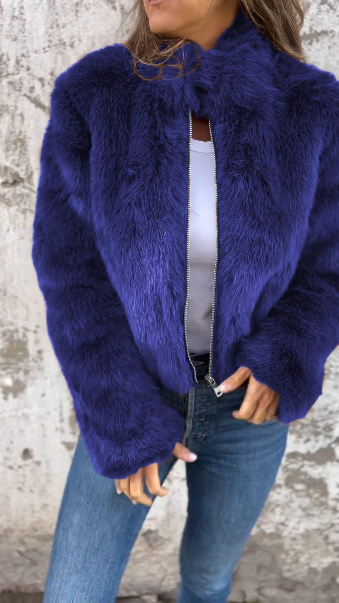 Sara™ | Luxus Pelzmantel