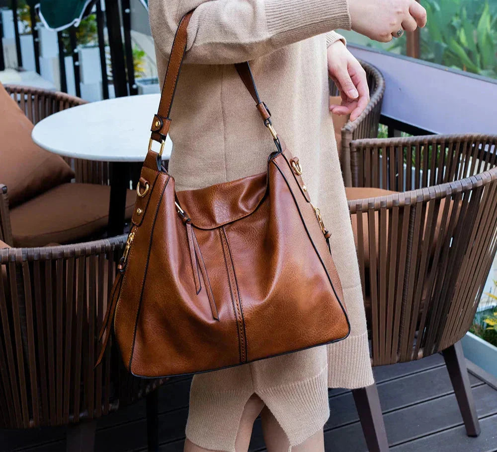 Leder Hobo Tasche
