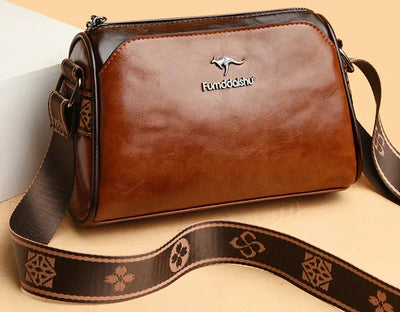 Majestätische Lederhandtasche