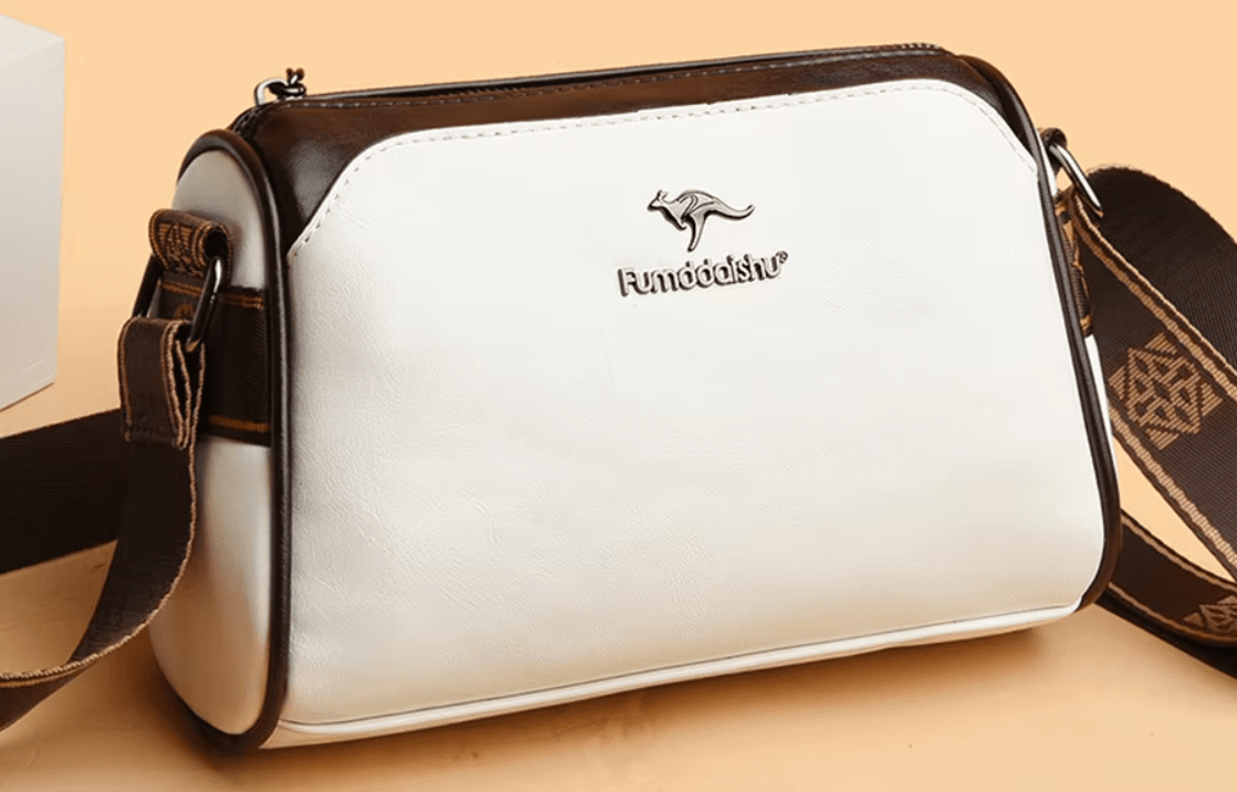 Majestätische Lederhandtasche
