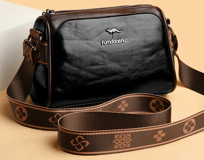 Majestätische Lederhandtasche