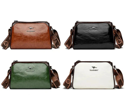 Majestätische Lederhandtasche