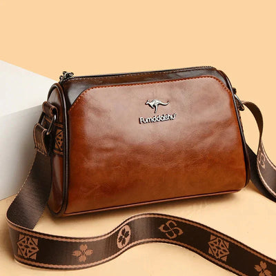 Majestätische Lederhandtasche