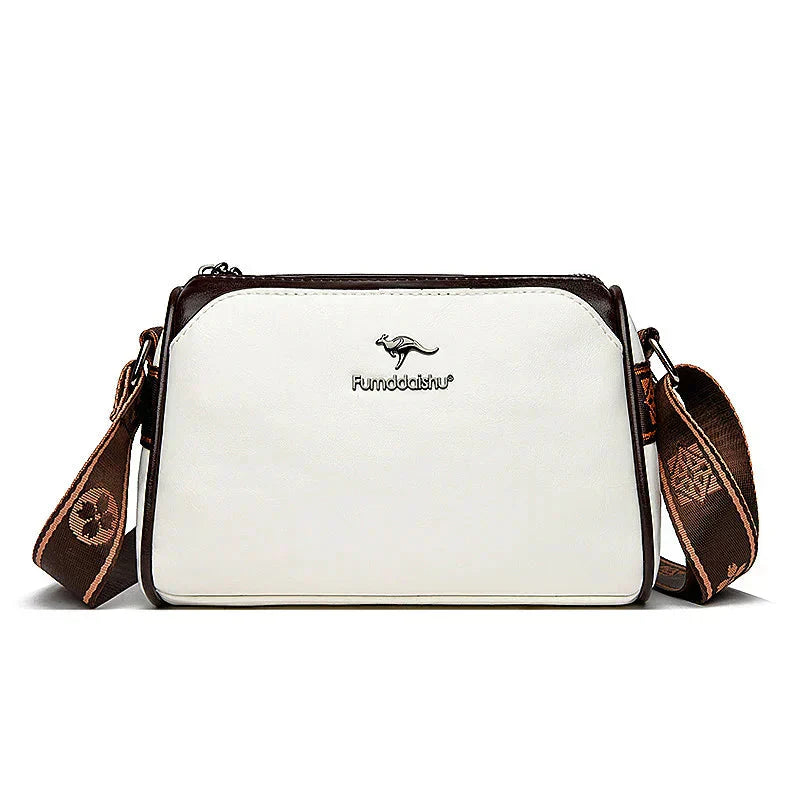 Majestätische Lederhandtasche