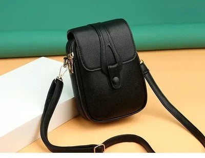 Yenthle - Retro-Lederhandtasche