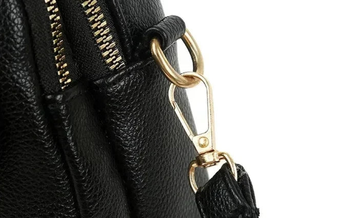 Yenthle - Retro-Lederhandtasche