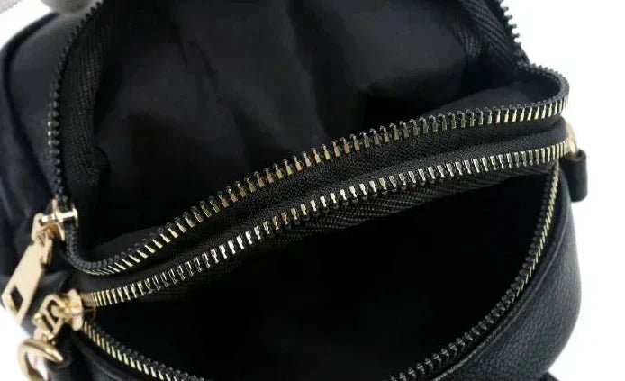 Yenthle - Retro-Lederhandtasche