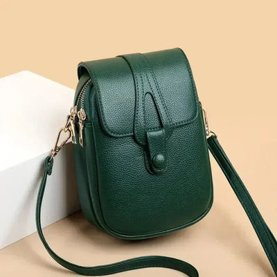 Yenthle - Retro-Lederhandtasche