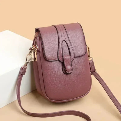 Yenthle - Retro-Lederhandtasche