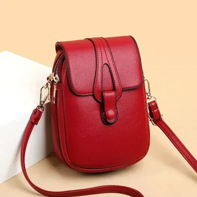 Yenthle - Retro-Lederhandtasche