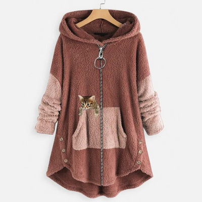 Vanda | Warme und weiche Jacke, so gemütlich wie ein Teddybär