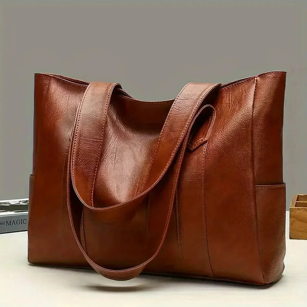 Echtleder Schultertasche