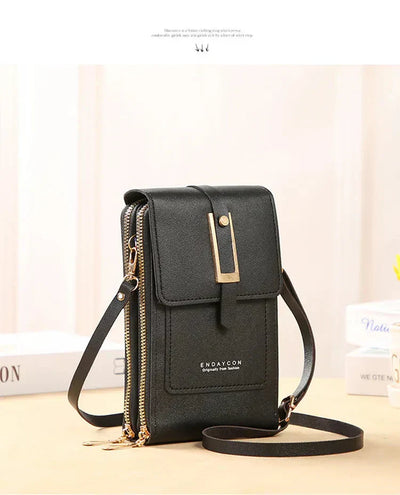 Leder Handy Umhängetasche